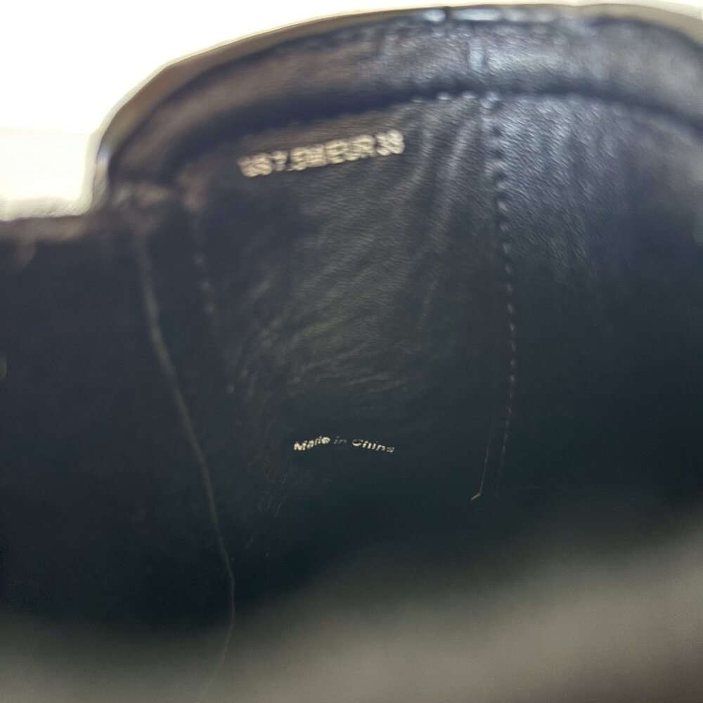 Vince Size 7.5M Black Wool Pull On Ankle Boot Rue Chelsea Boot Ankle Bootie - Picture 8 of 12